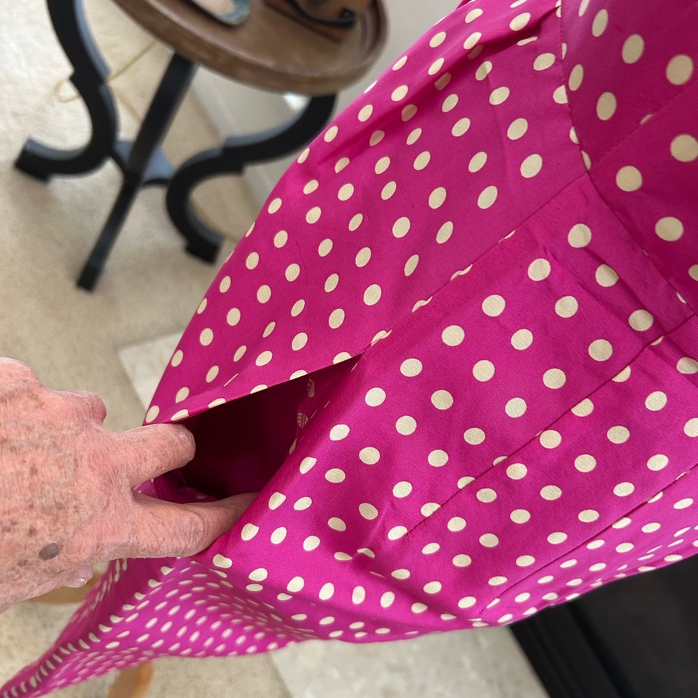J Crew Pink Polka Dot Dress - Picture 7 of 11